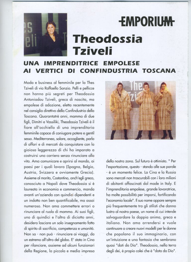 40 UNA IMPRENDITRICE EMPOLESE AI VERTICI DI CONFINDUSTRIA TOSCANA